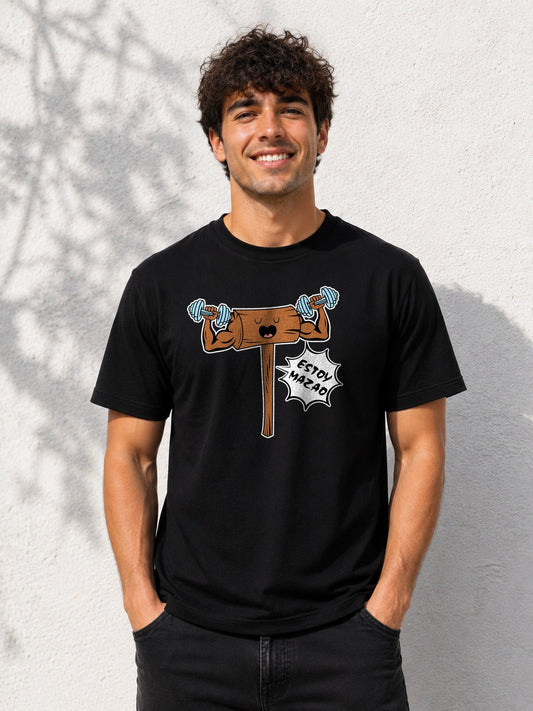 Camiseta con el diseño Estoy Mazao – Regalo gracioso para el del gym, de Paranoia Records