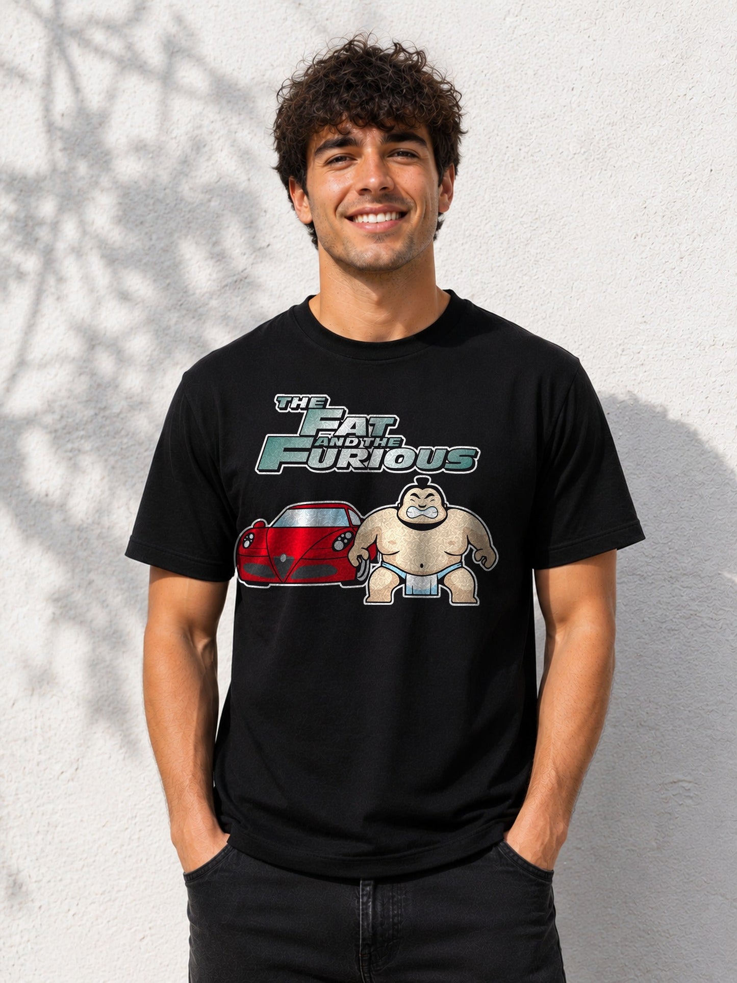 Camiseta FAT&FURIOUS – Parodia friki de Fast & Furious