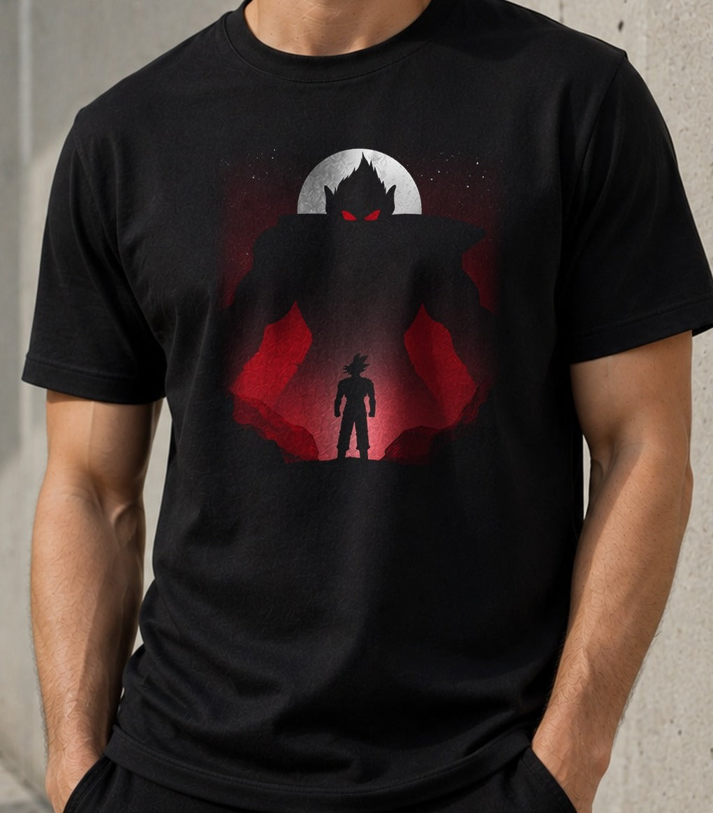 Camiseta Fighting Oozaru – Dragon Ball (negra)