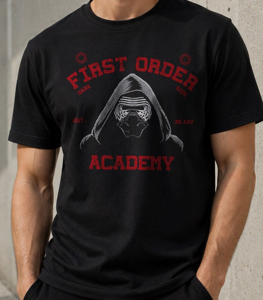 Camiseta First Order – Kylo Ren de Star Wars (negra)