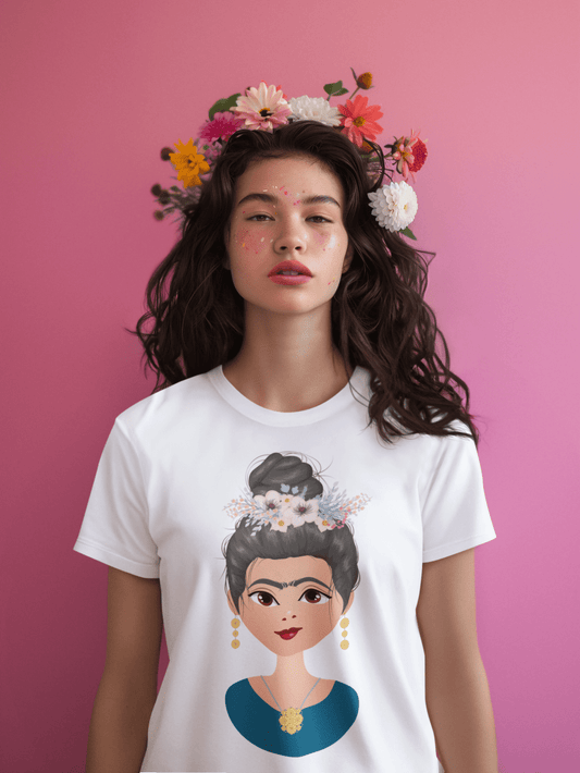 Camiseta Frida Kahlo - El Cajón Friki