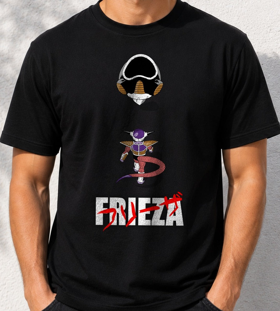 Camiseta Friezakira – Frieza de Dragon Ball Z (negra)