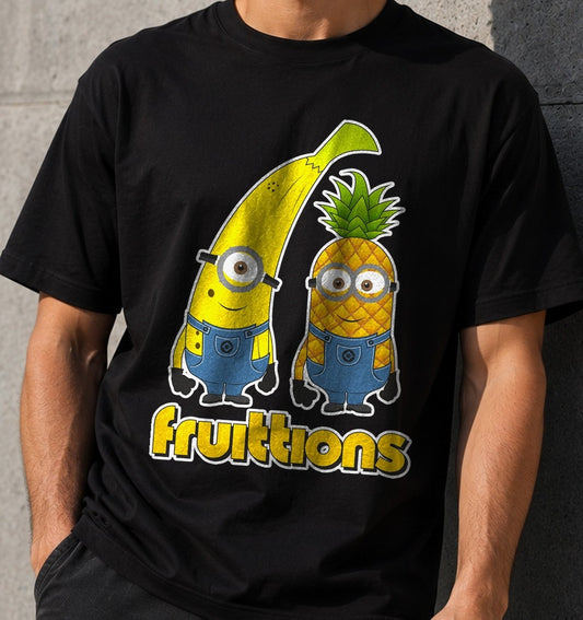 Camiseta Fruittions – Minions (negra)