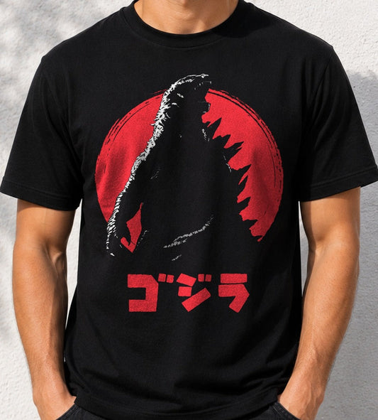 Camiseta Giant Monster – Godzilla (negra)