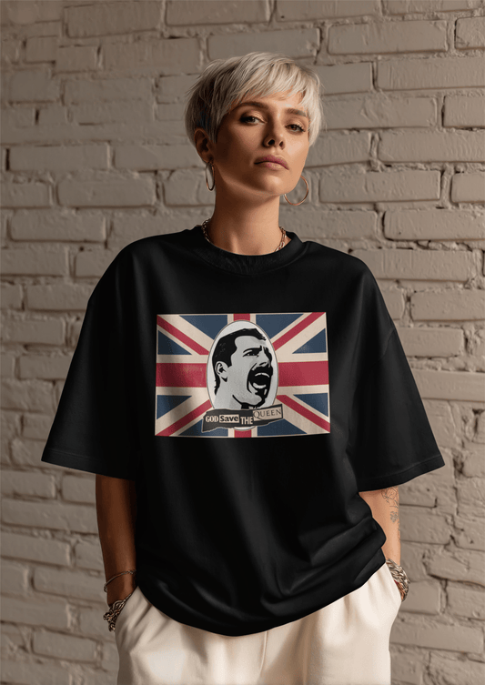 Camiseta God Save the Queen - El Cajón Friki