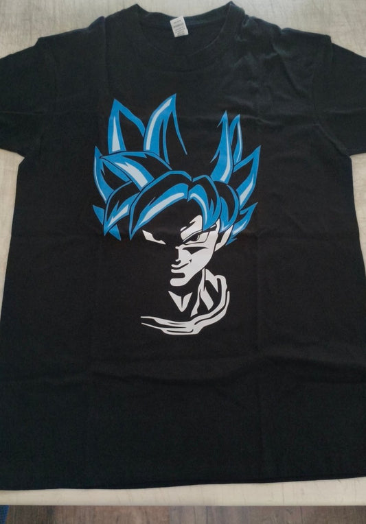 Camiseta Goku Azul - El Cajón Friki