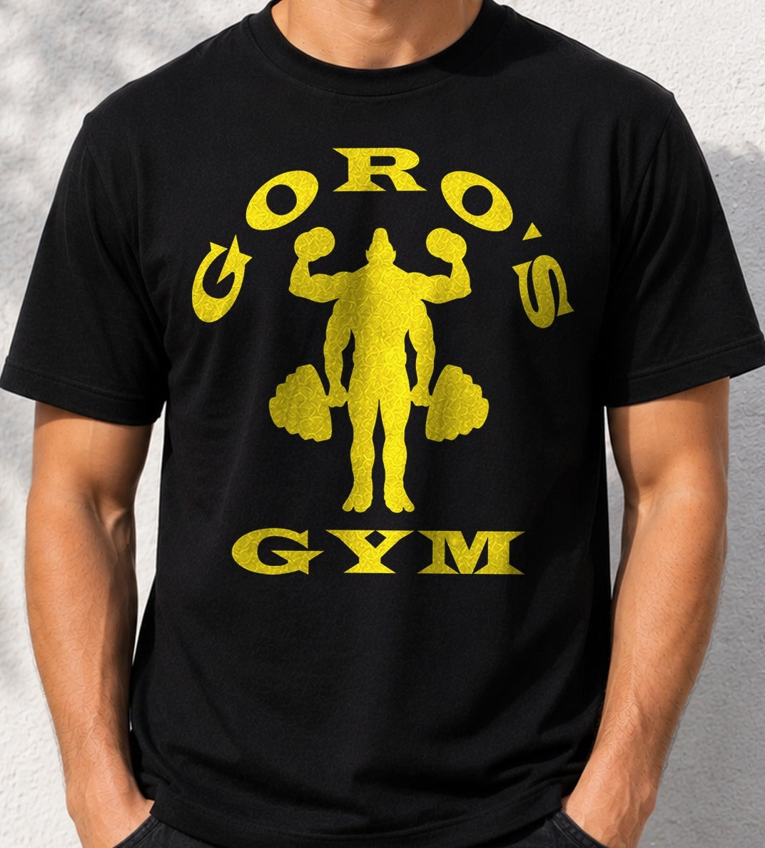 Camiseta Goro's Gym 1 – Mortal Kombat (negra)