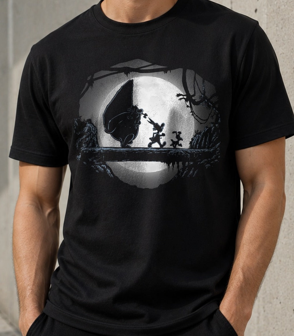 Camiseta Hakuna Matata in Gaul – Astérix y Obélix (negra)