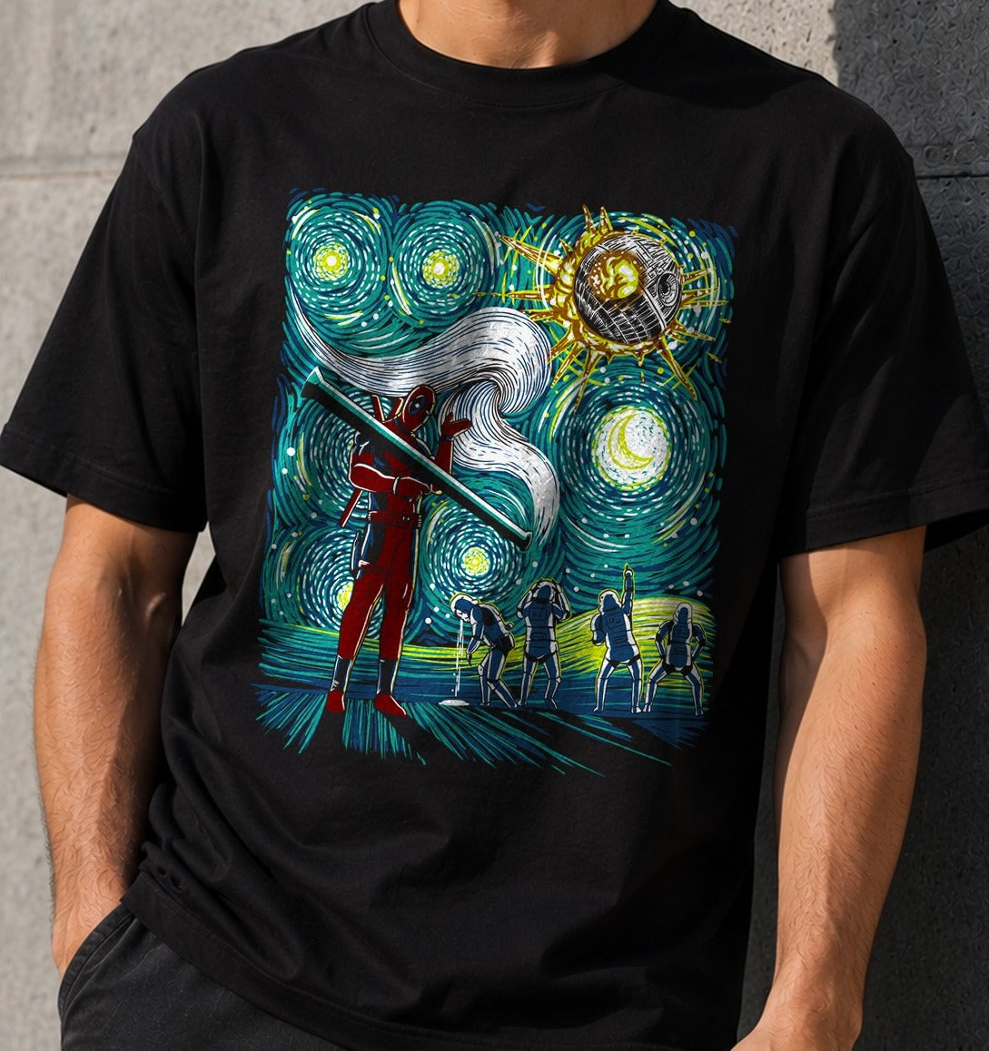 Camiseta He did it – Star Wars (negra)