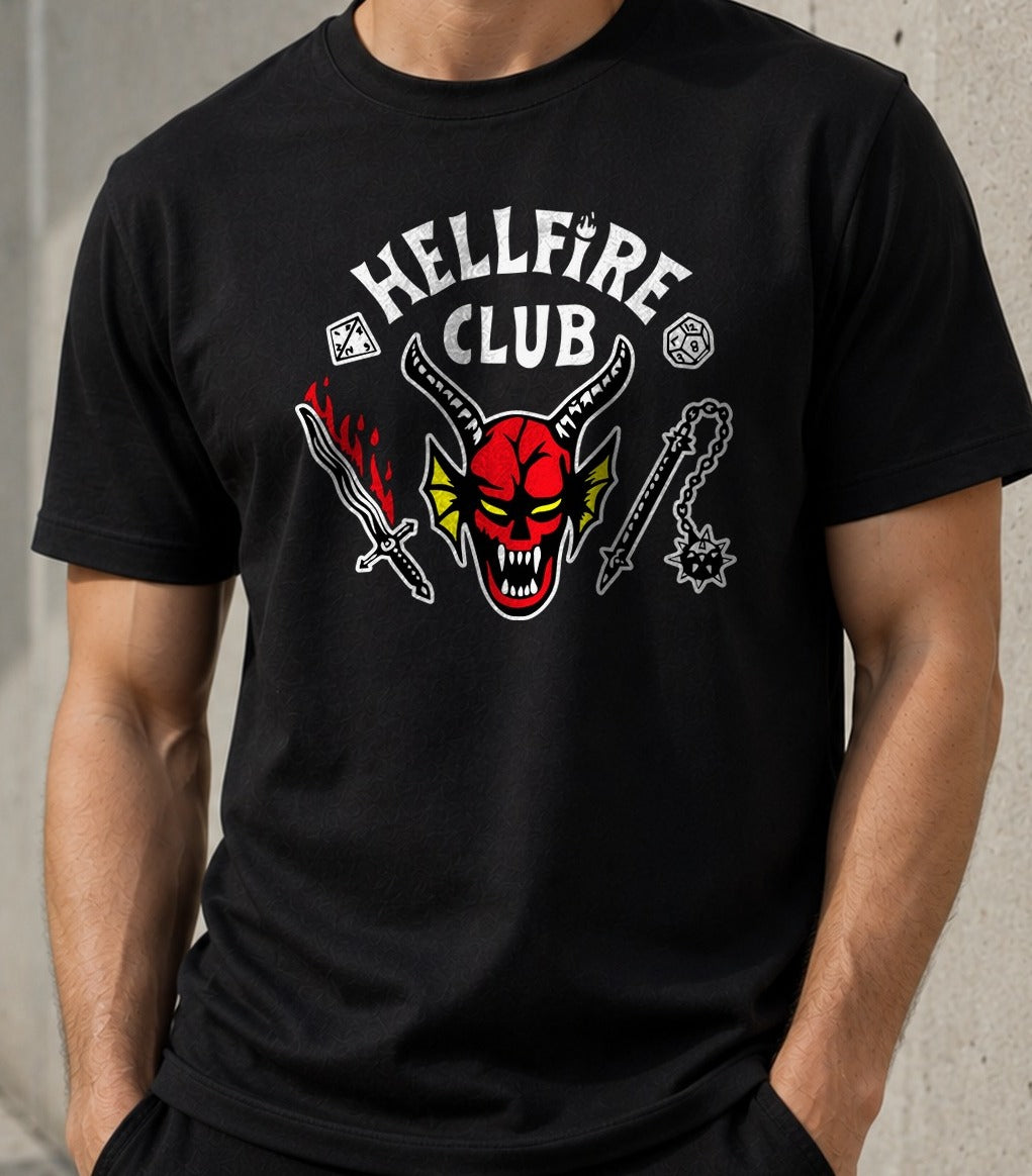 Sudadera Hellfire Club (Stranger Things) (negra)
