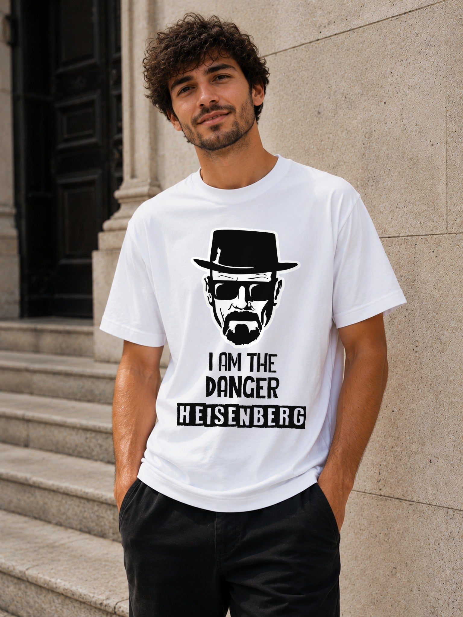 Camiseta con el diseño I Am The Danger – Heisenberg de Breaking Bad, de Paranoia Records