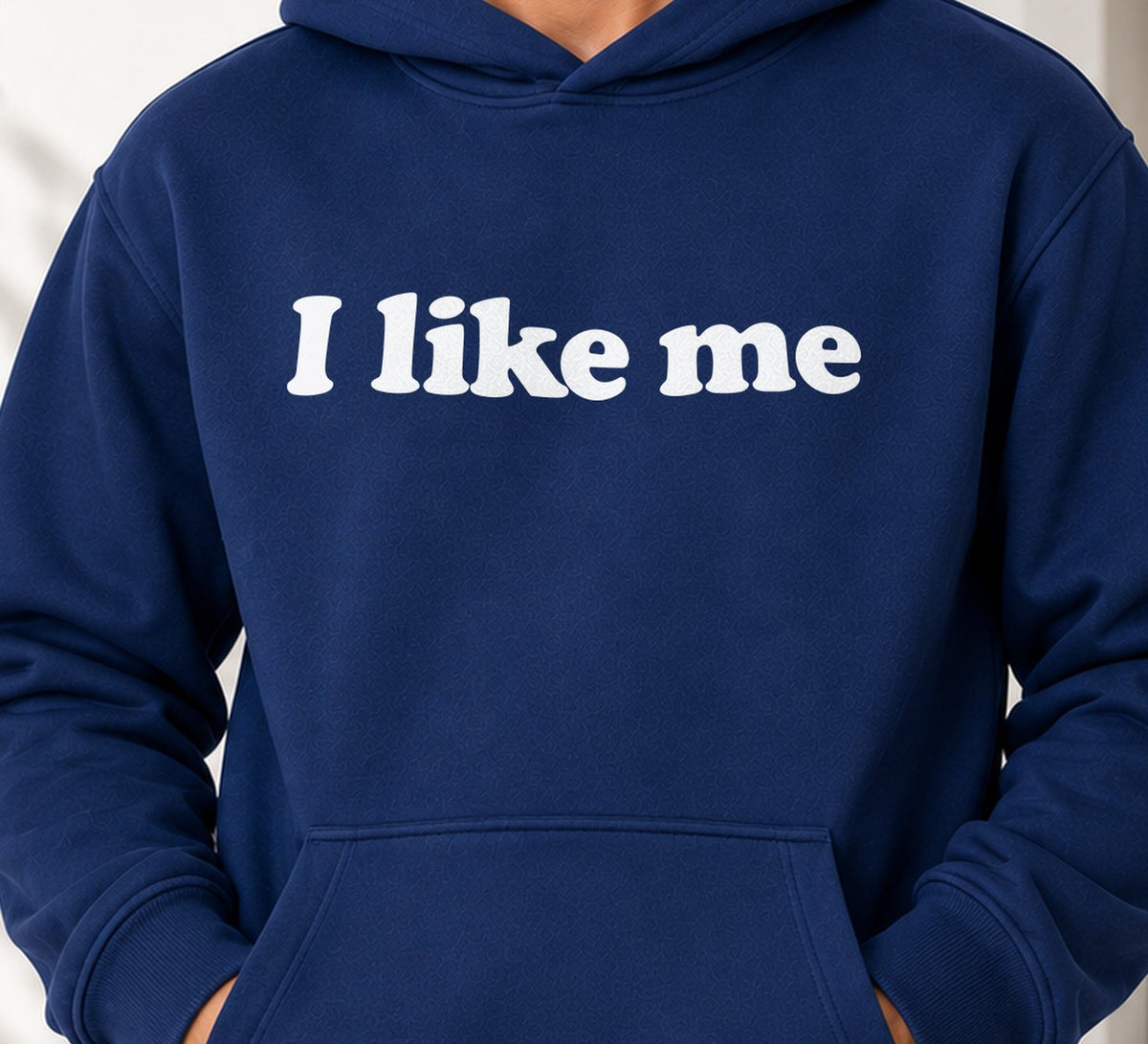Camiseta I Like Me – Un, dos, tres... Splash (azul)