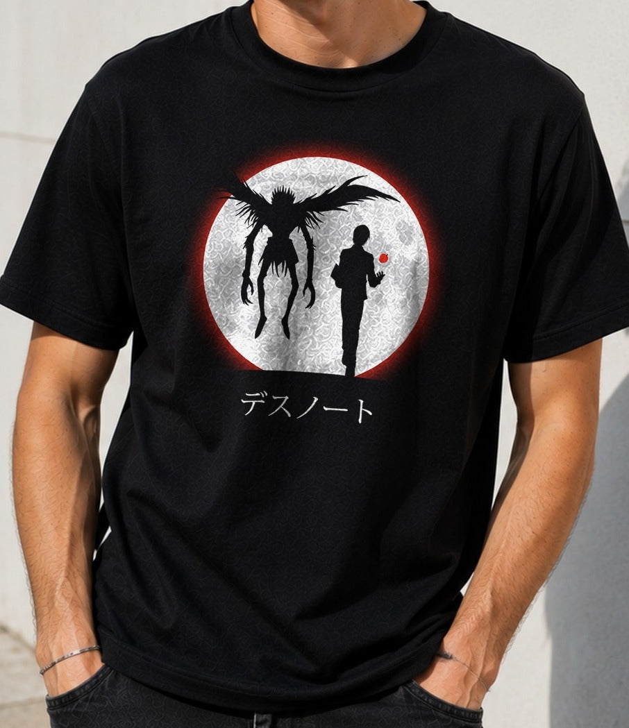 Camiseta I Will Reign Over a New World – Death Note (negra)