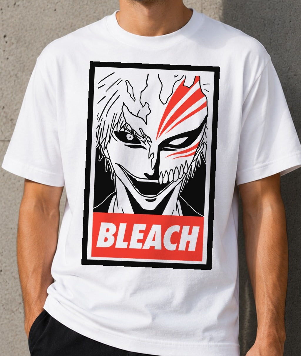 Camiseta Ichigo – Bleach (blanca)