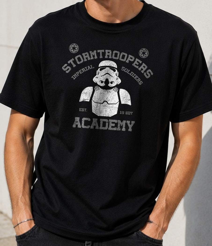 Camiseta Imperial Soldiers – Stormtroopers de Star Wars (negra)