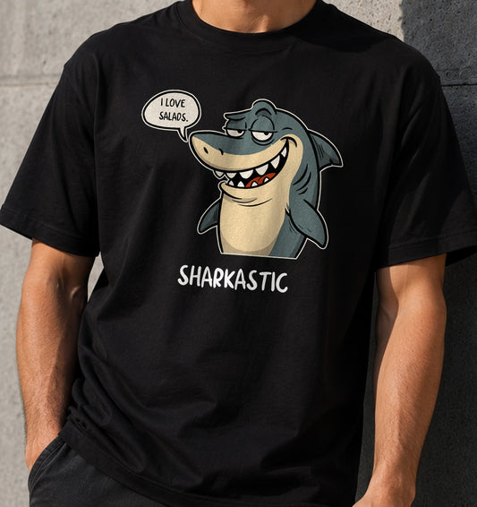 Camiseta Sharkastic Dark (negra)