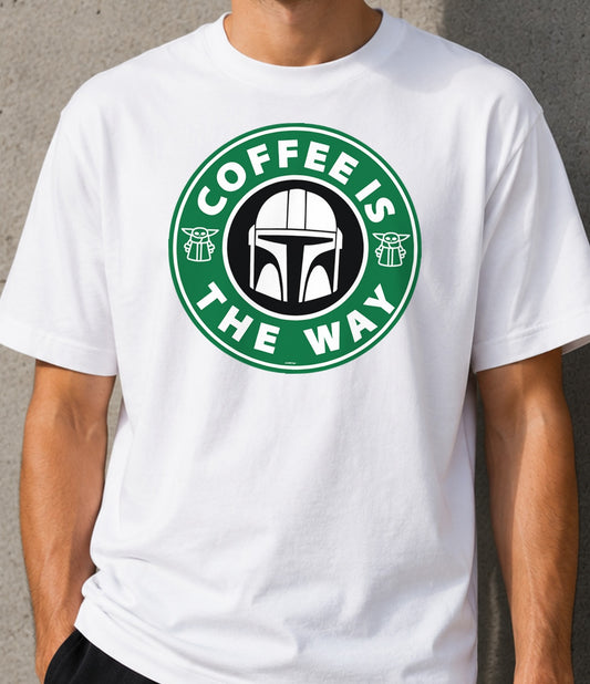 Camiseta Coffee Is The Way (blanca)