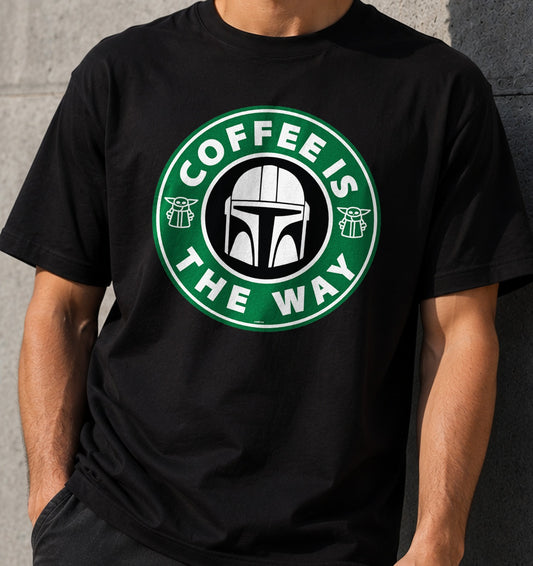 Camiseta Coffee Is The Way (negra)