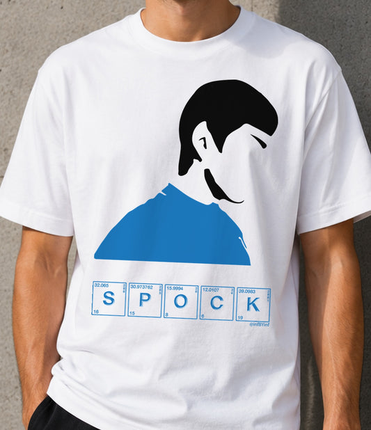 Camiseta Spock (blanca)