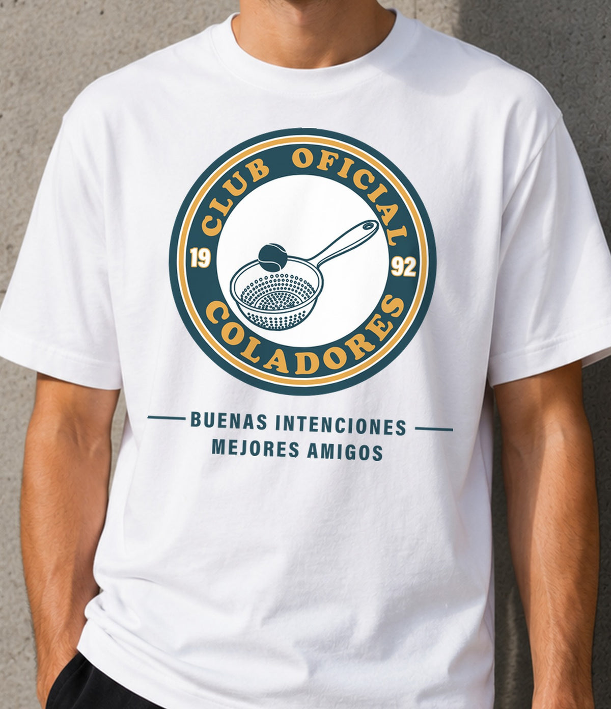 Camiseta Club Oficial Coladores (blanca)