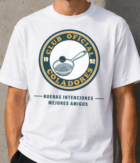 Camiseta Club Oficial Coladores (blanca)