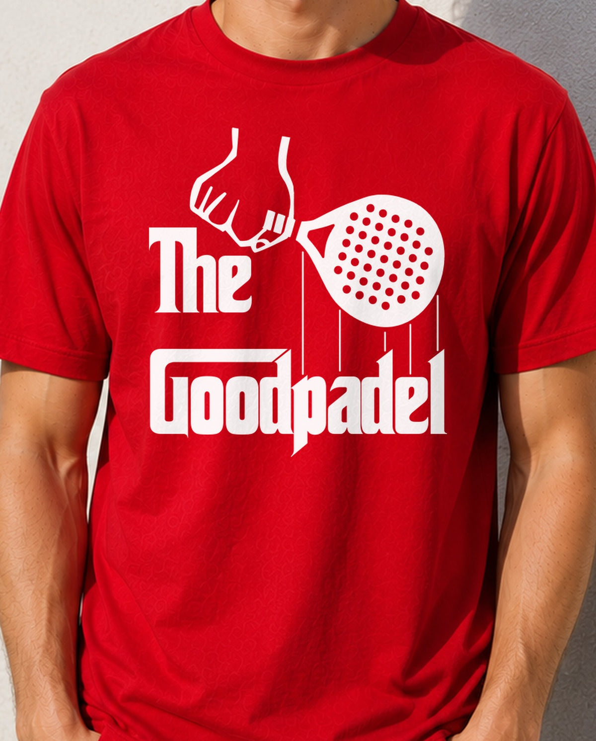 Camiseta The Good Padel (roja)