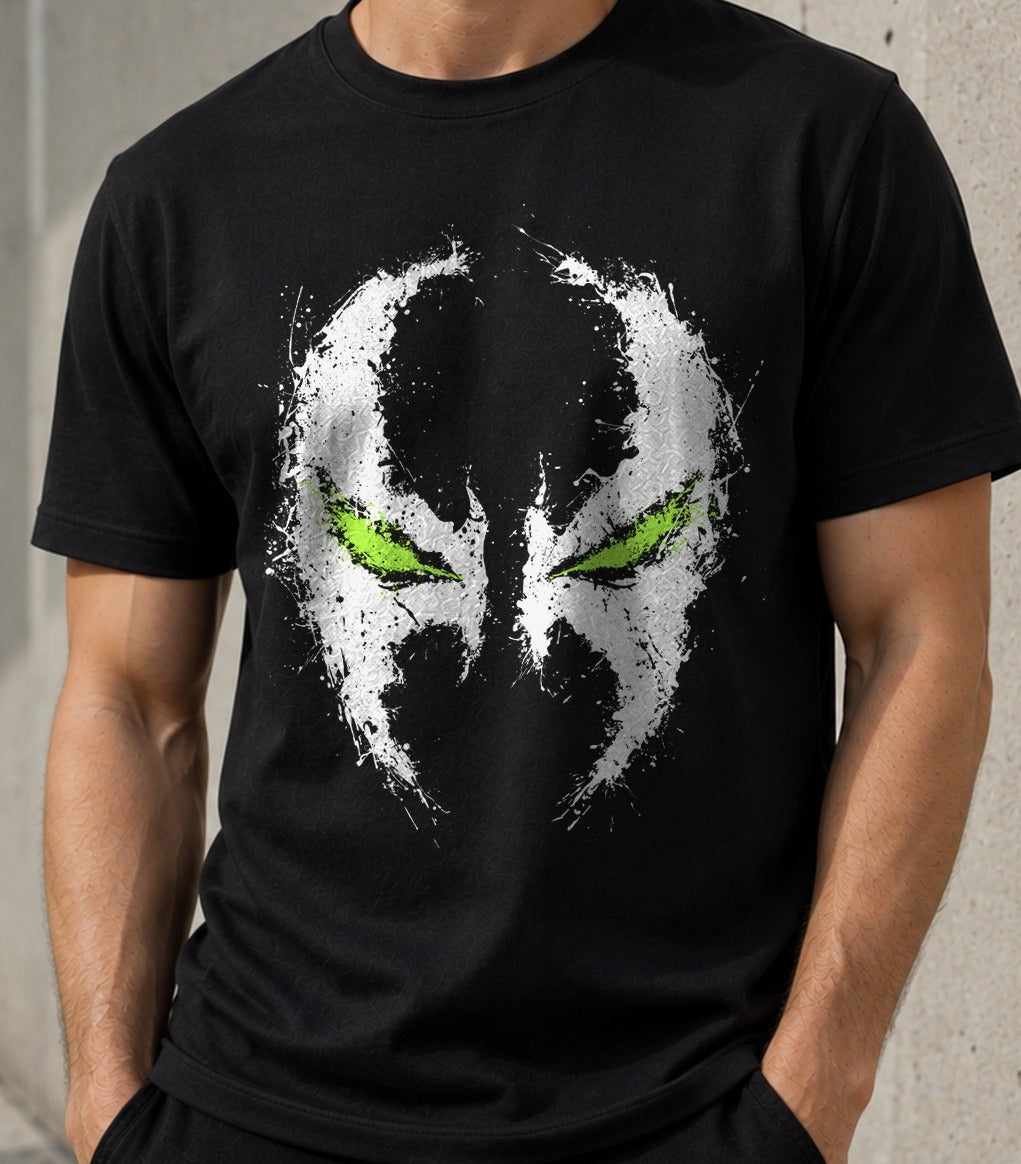 Camiseta Ink Al – Máscara Spawn (negra)