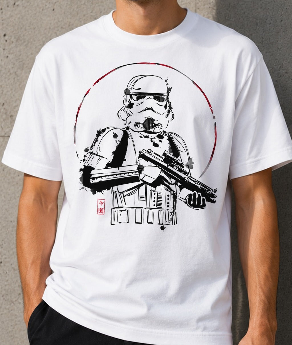 Camiseta Ink Trooper – Star Wars (blanca)