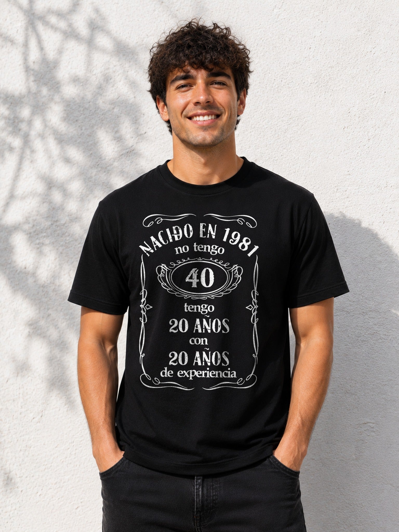 Camiseta con el diseño Jack 40 – Regalo de cumpleaños 40 años, de Paranoia Records