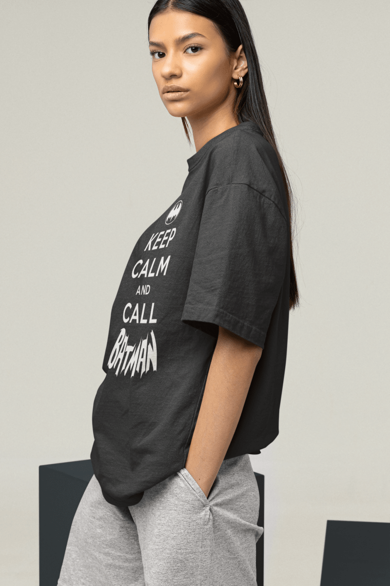 Camiseta Keep Calm and Call Batman - El Cajón Friki