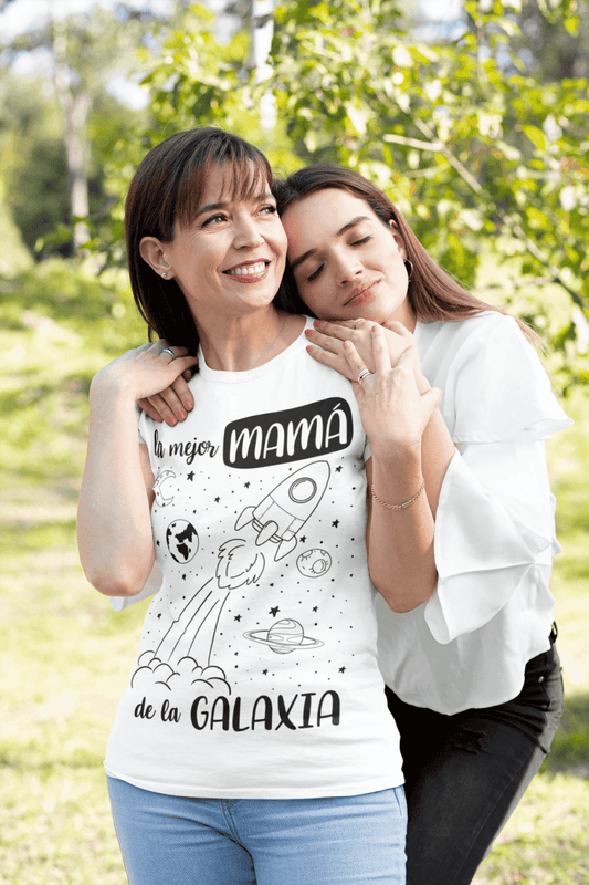 Camiseta La mejor mamá de la galaxia - El Cajón Friki