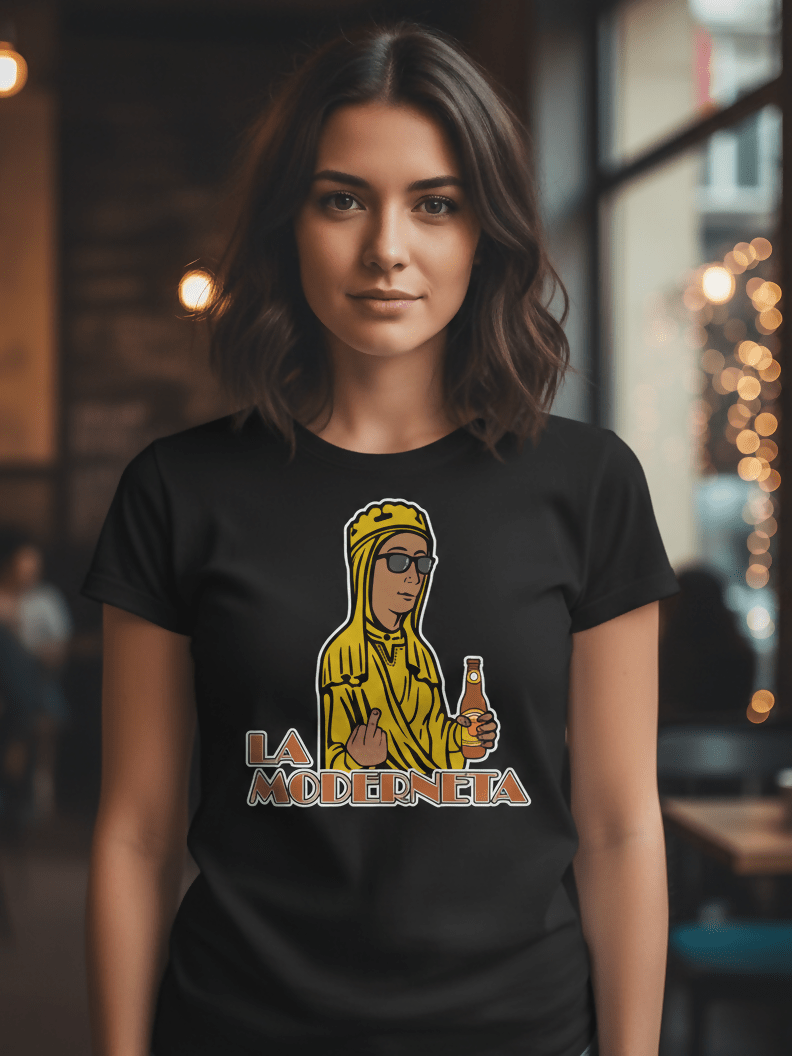 Camiseta La Moderneta - El Cajón Friki