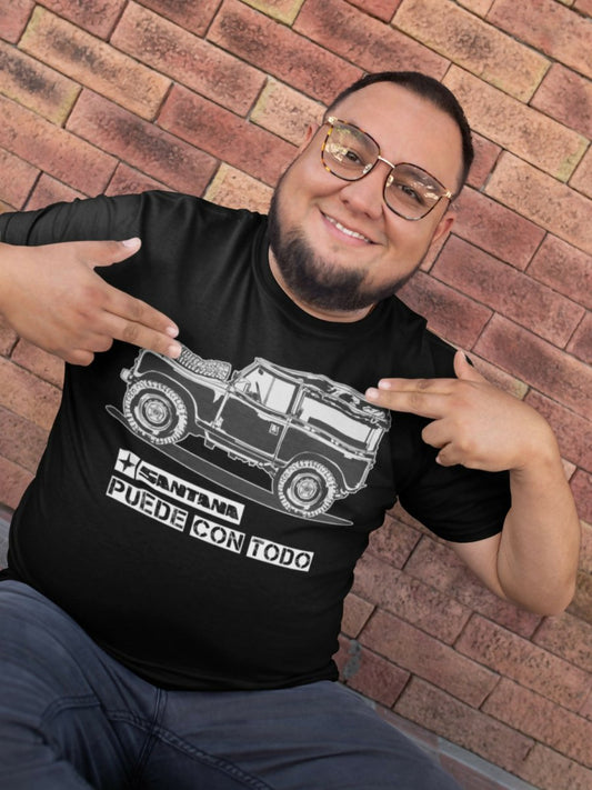 Camiseta Land Rover Santana - El Cajón Friki