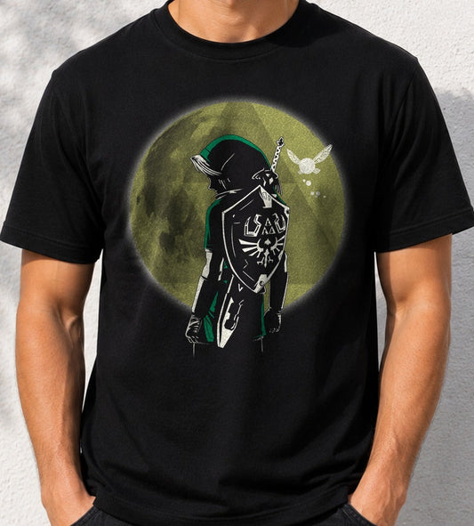 Camiseta Legendary Hero – The Legend of Zelda (negra)