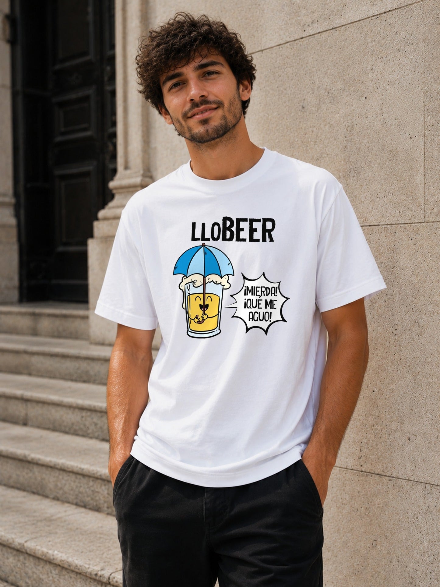 Camiseta con el diseño LLOBEER – Regalo para amantes de la cerveza, de Paranoia Records