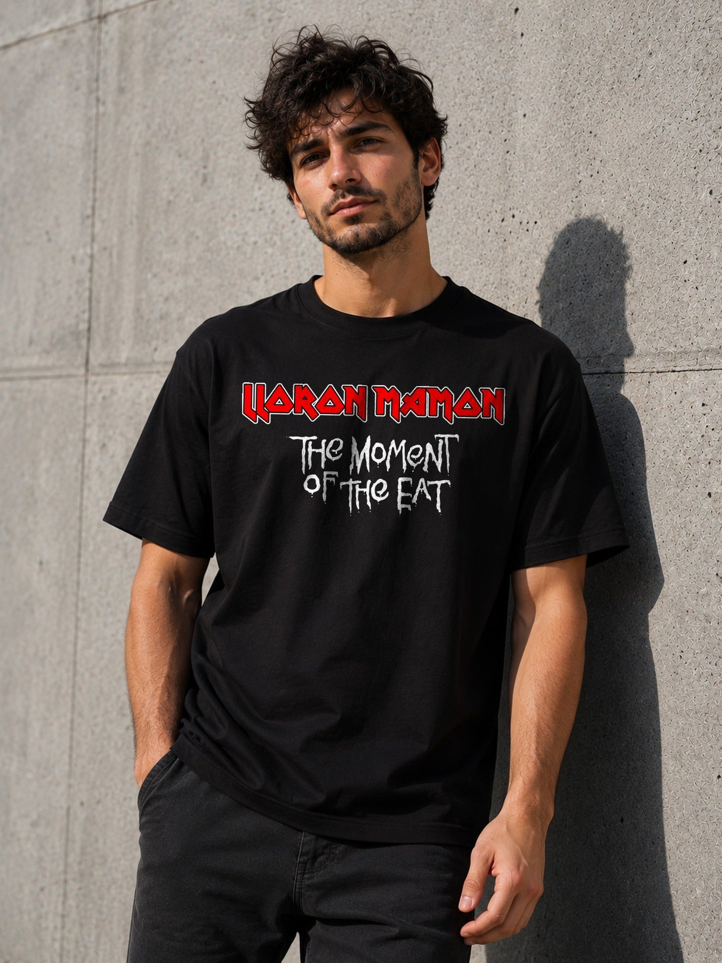 Camiseta Llorón Mamón v2 – Parodia rockera para metaleros