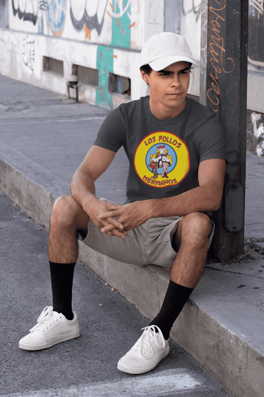 Camiseta Los Pollos Hermanos - El Cajón Friki