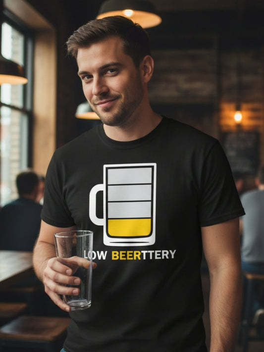 Camiseta Low Beerttery - El Cajón Friki
