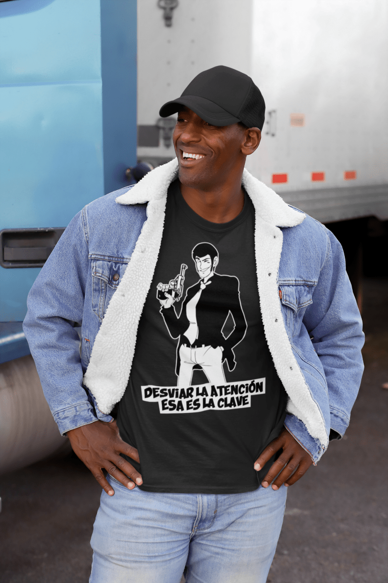 Camiseta Lupin III - El Cajón Friki