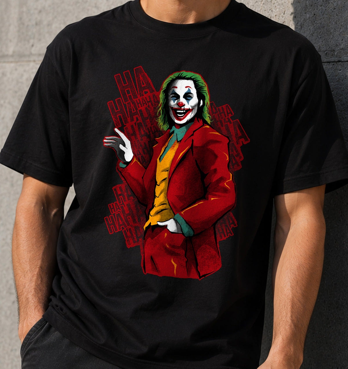Camiseta Mad Citizen – Payaso Villano de Cine (negra)