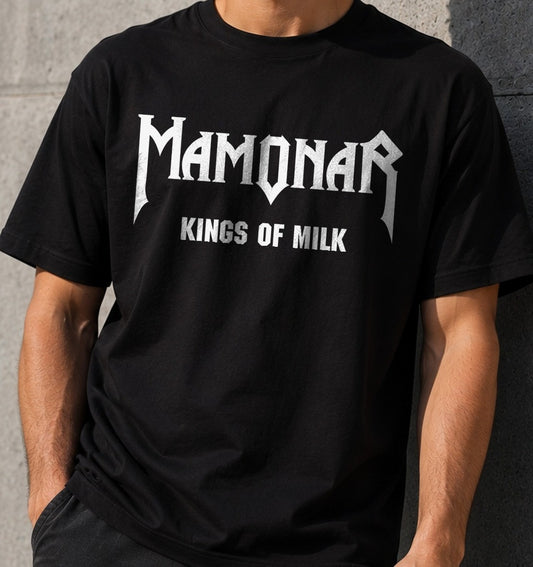 Camiseta Mamonar – Regalo para rockeros (negra)
