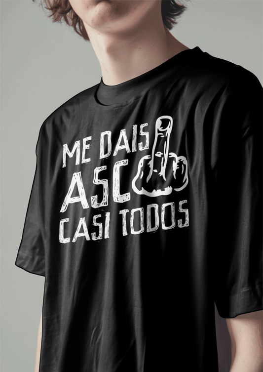 Camiseta Me dais asco - El Cajón Friki