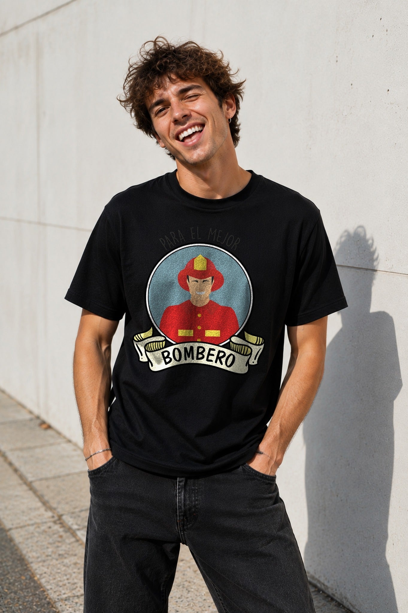Camiseta con el diseño Mejor Bombero – Regalo para bomberos, de Paranoia Records