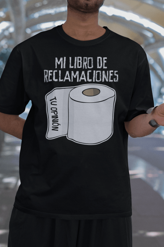 Camiseta Mi libro de reclamaciones - El Cajón Friki