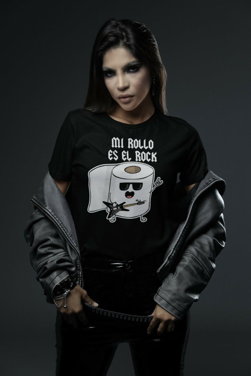 Camiseta Mi rollo es el Rock - El Cajón Friki