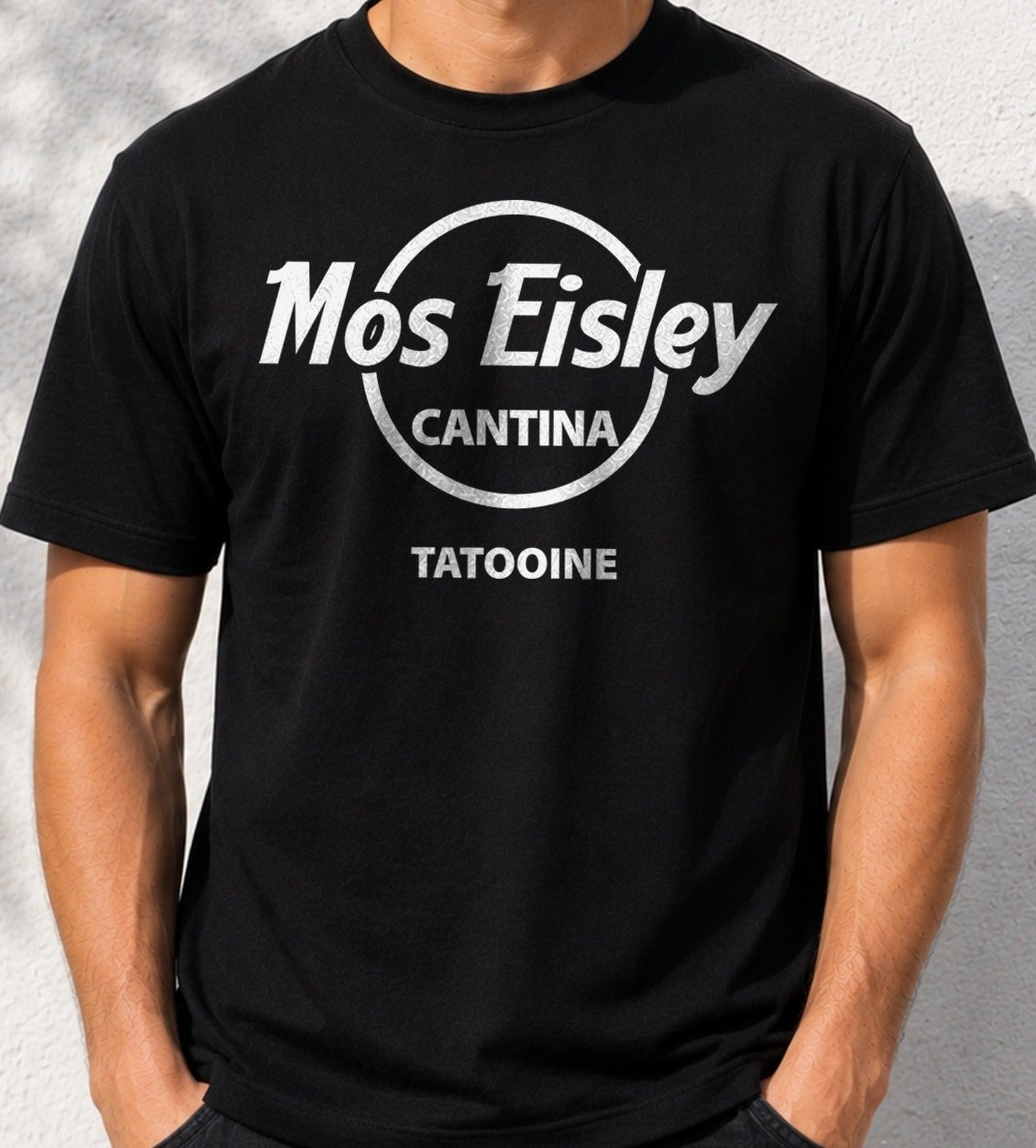 Camiseta Mos Eisley Cantina – Star Wars (negra)