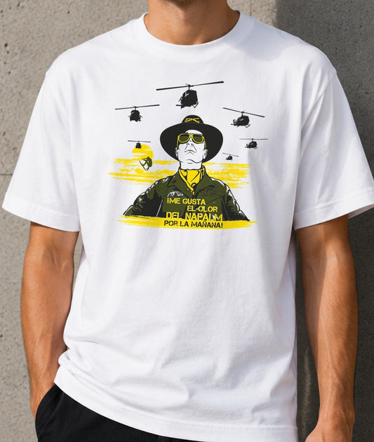 Camiseta Napalm – Apocalypse Now (blanca)