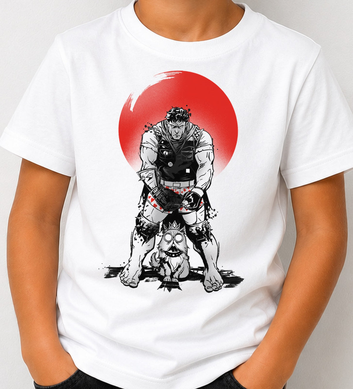 Camiseta niño You will not break me (blanca)