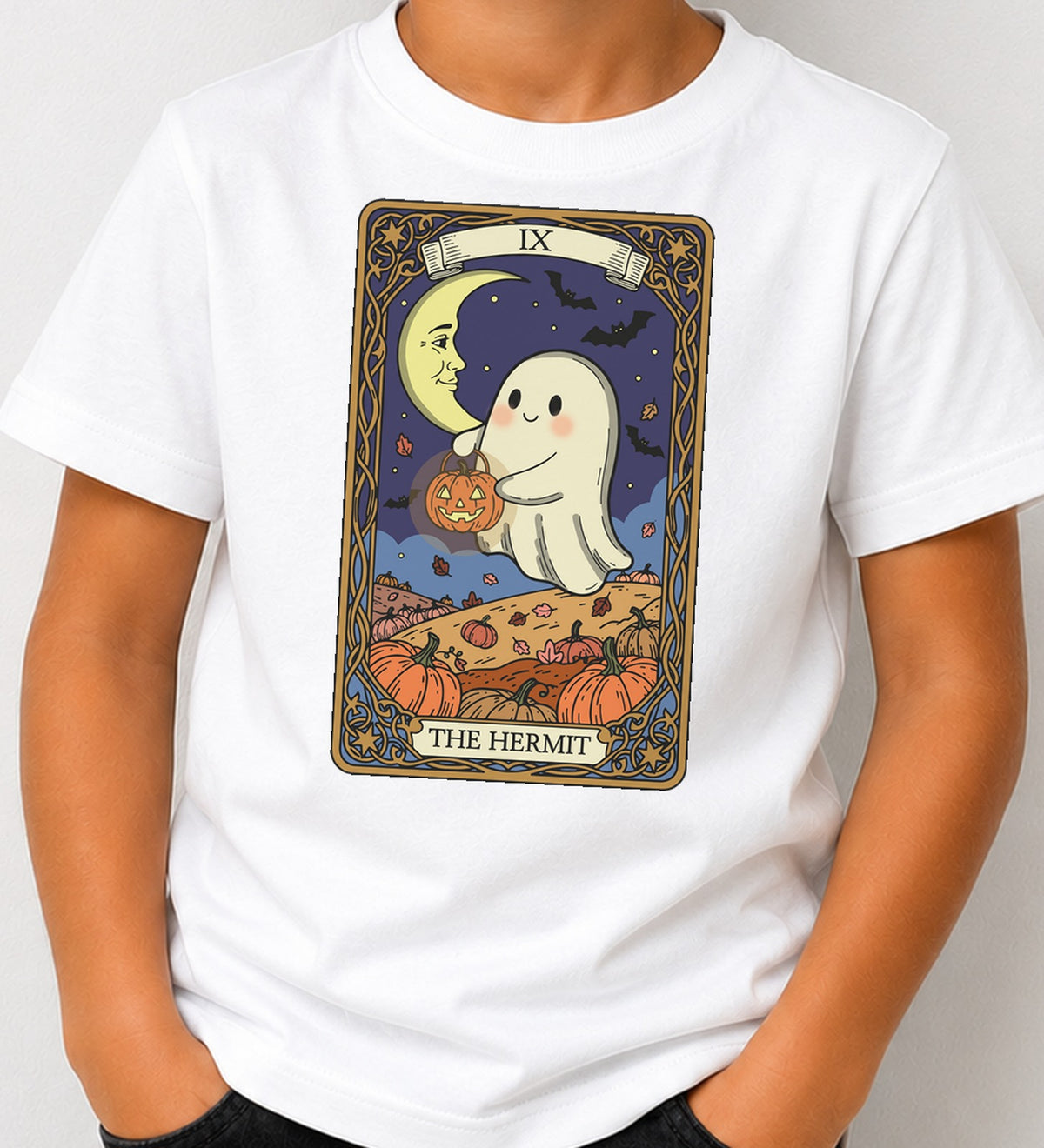 Camiseta niño The Hermit (blanca)