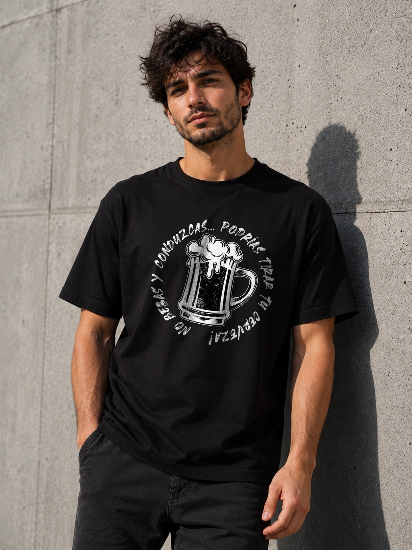 Camiseta con el diseño No Bebas y Conduzcas – Regalo para amantes de la cerveza, de Paranoia Records